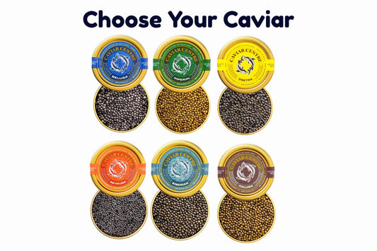 caviar set from caviar centre
