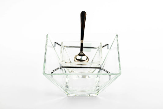 Glass Caviar Server caviar-centre