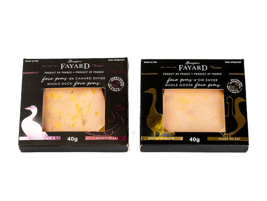 Duck & Goose Foie Gras - Case caviar-centre