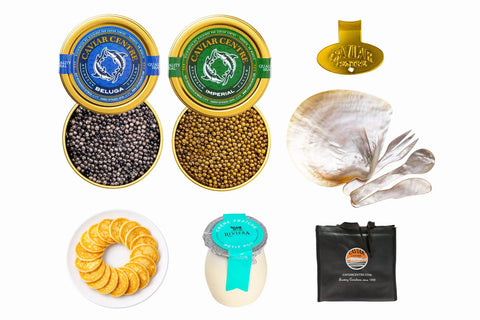 Royal Sturgeon Duo Gift Set Beluga & Imperial Golden Osetra