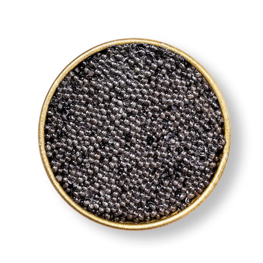 Close-up of Sevruga caviar