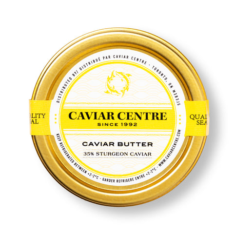 Premium caviar butter by Caviar Centre, rich and creamy gourmet spread