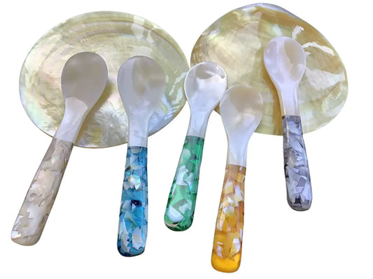 Mother of Pearl Caviar Spoons caviar-centre