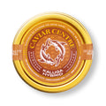 Kaluga Hybrid caviar with large silky pearls, creamy buttery flavour, premium luxury sturgeon caviar.
