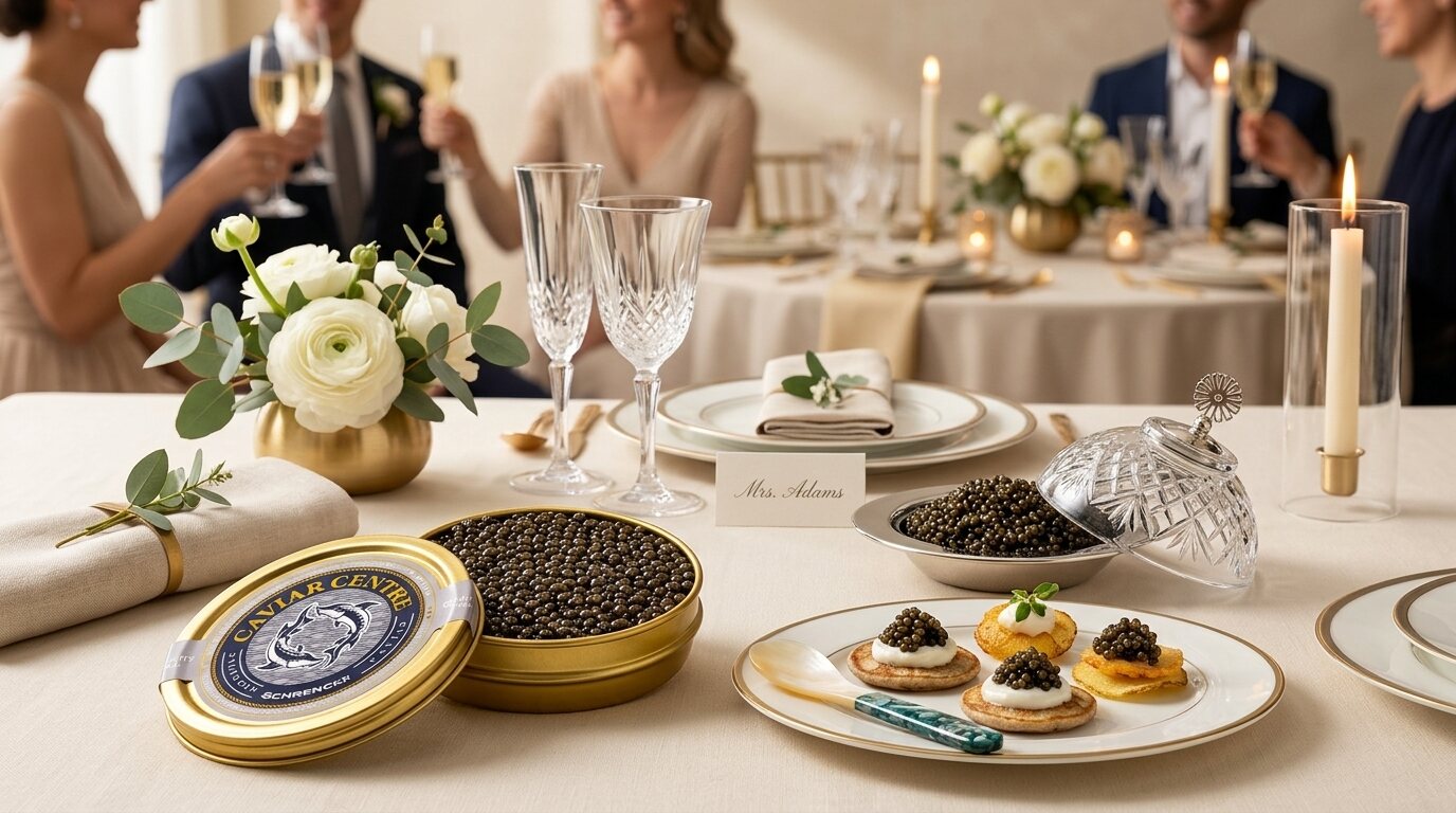 Caviar Centre premium caviar presentation