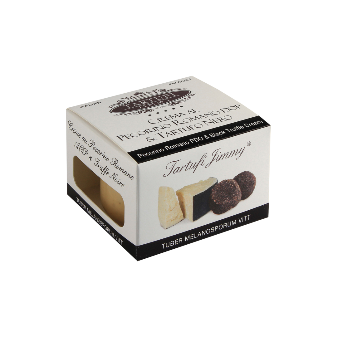 Pecorino Romano Cream PDO with Black Truffle