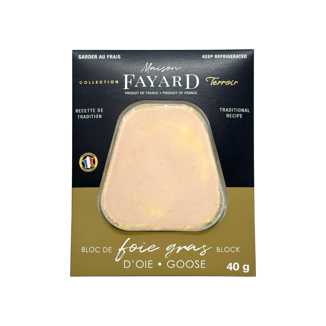Goose Foie Gras Block Mono Tranche Apéritif – Made In France